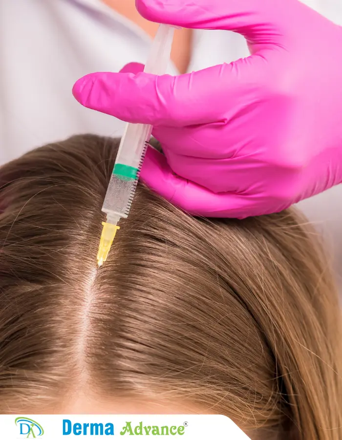 Curing and Preventing Androgenic Alopecia by using PRP Ttreatment.